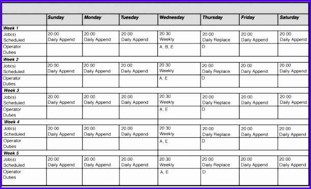 Employee Weekly Schedule Template Free Inspirational 14 Free Excel Employee Schedule Template Exceltemplates