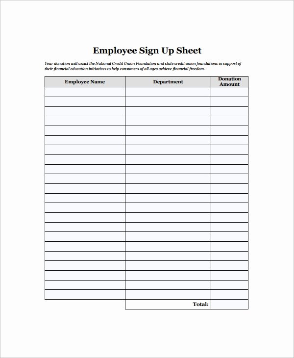 Employees Sign In Sheet Best Of Sample Employee Sign In Sheet 15 Free Documents