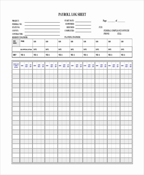 Employees Sign In Sheet Elegant Payroll Sheet Templates 6 Free Samples Examples format