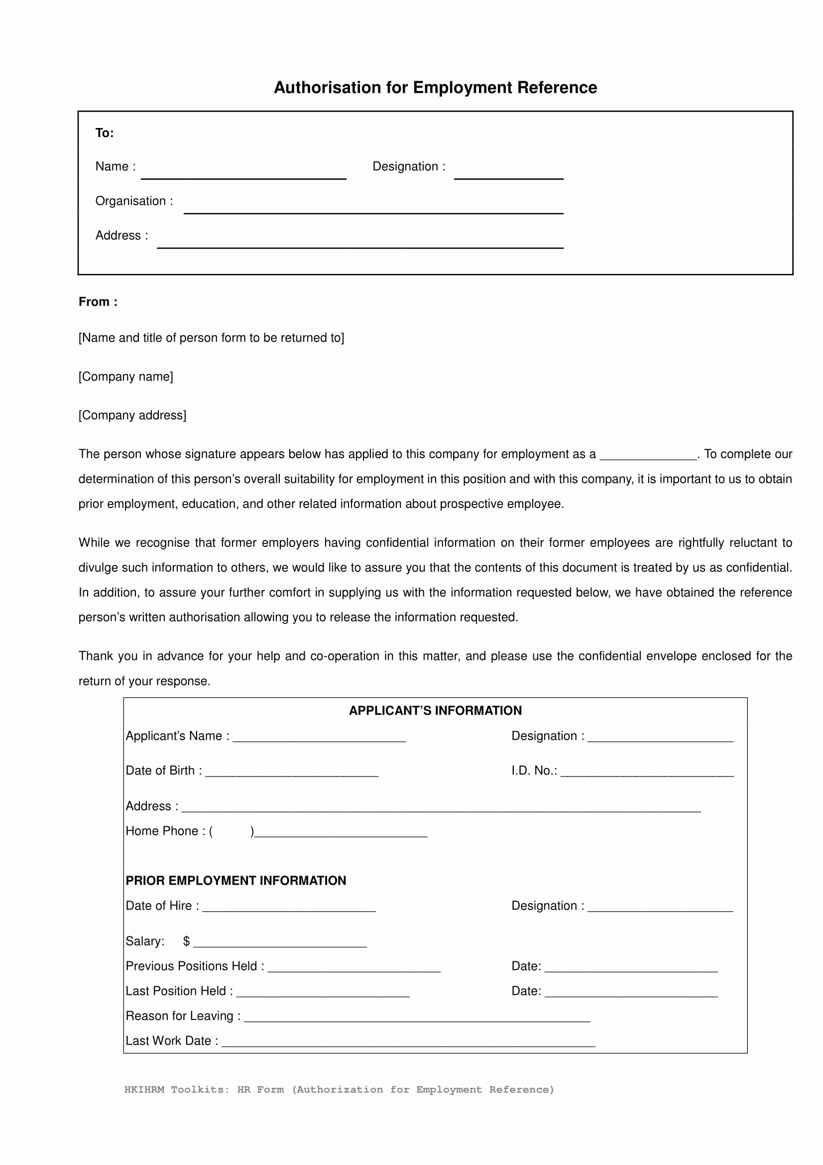 Employment Reference Request form Best Of 14 Reference Request and Release forms Free Word Pdf