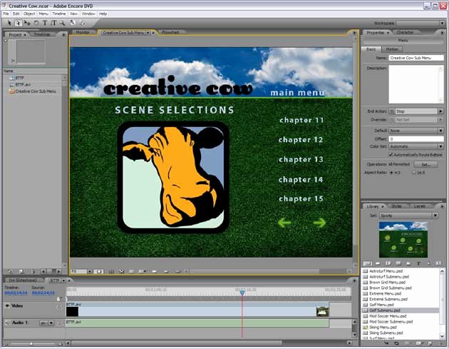 Encore Menu Template Best Of Adobe Encore 2 0 Reviewed Adobe Encore Dvd