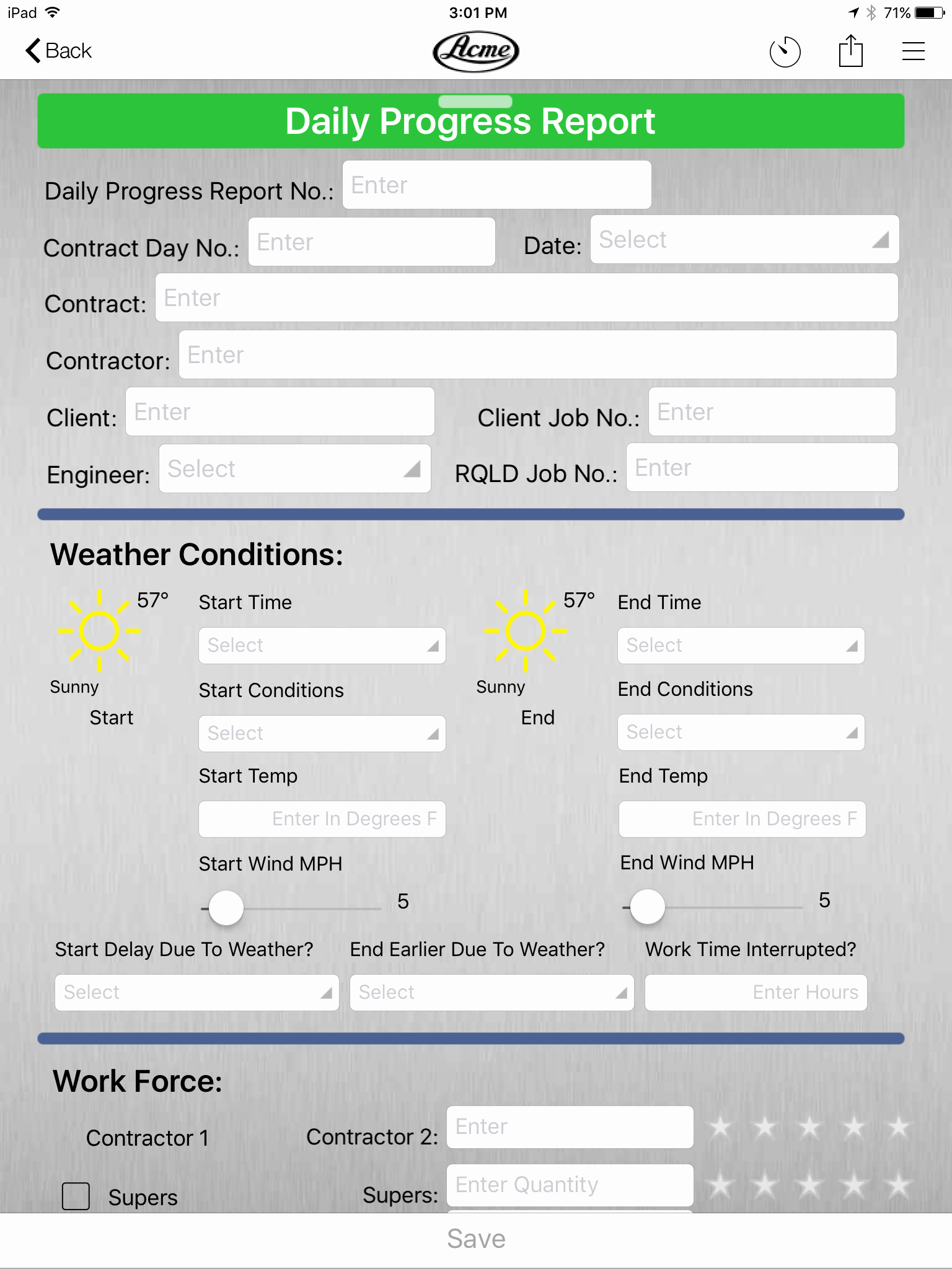 Engineering Report Example Lovely Civil Engineering Daily Progress Report Example form On