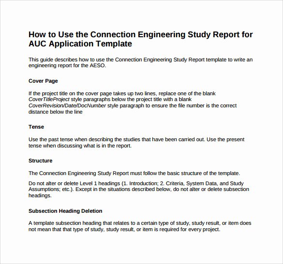 Engineering Report Example New 17 Sample Engineering Reports Pdf Word Pages