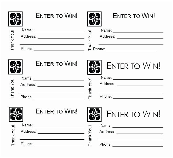 Entry form Template Free New Create A Ticket Template