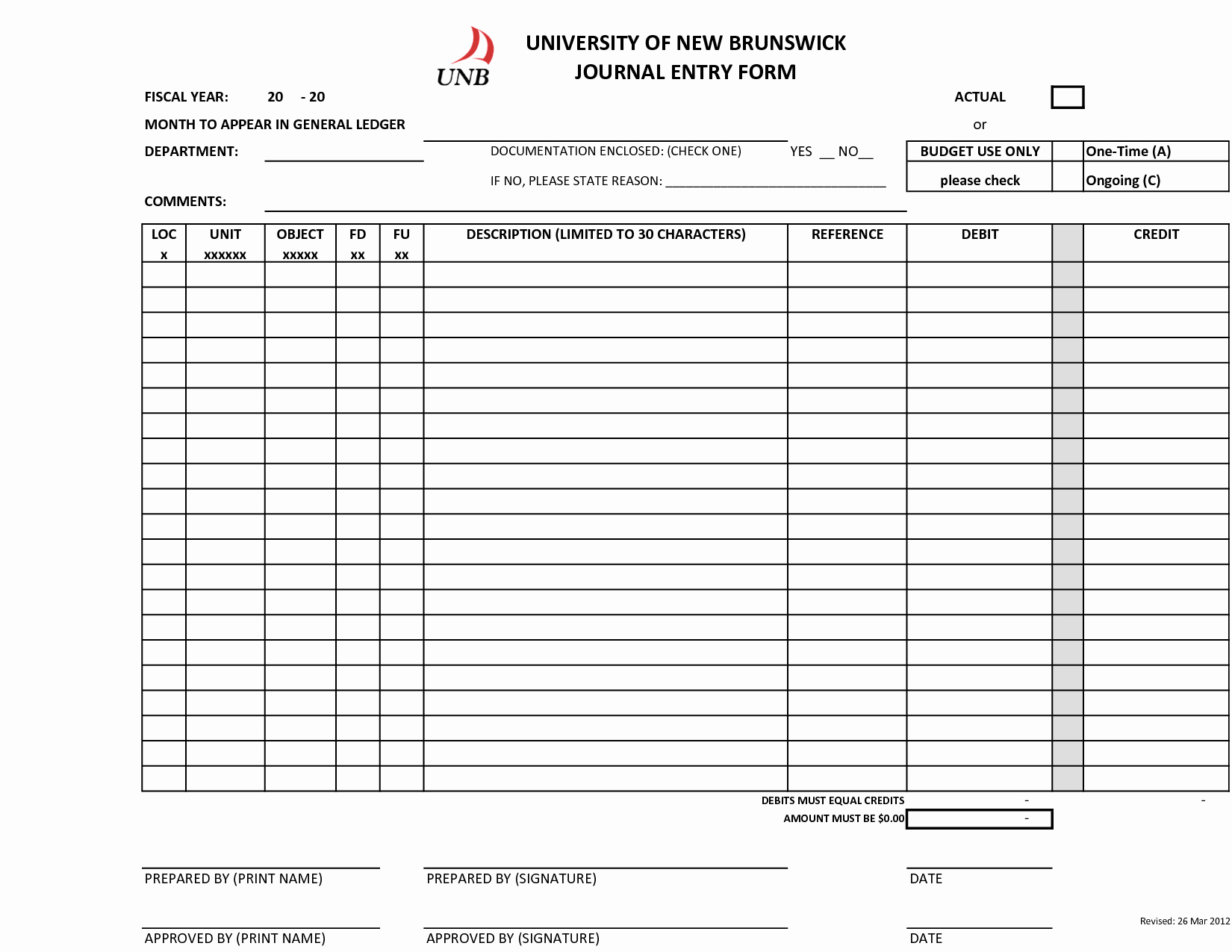 Entry form Template Word Lovely Blank Journal Entry form Template Heng Seyha