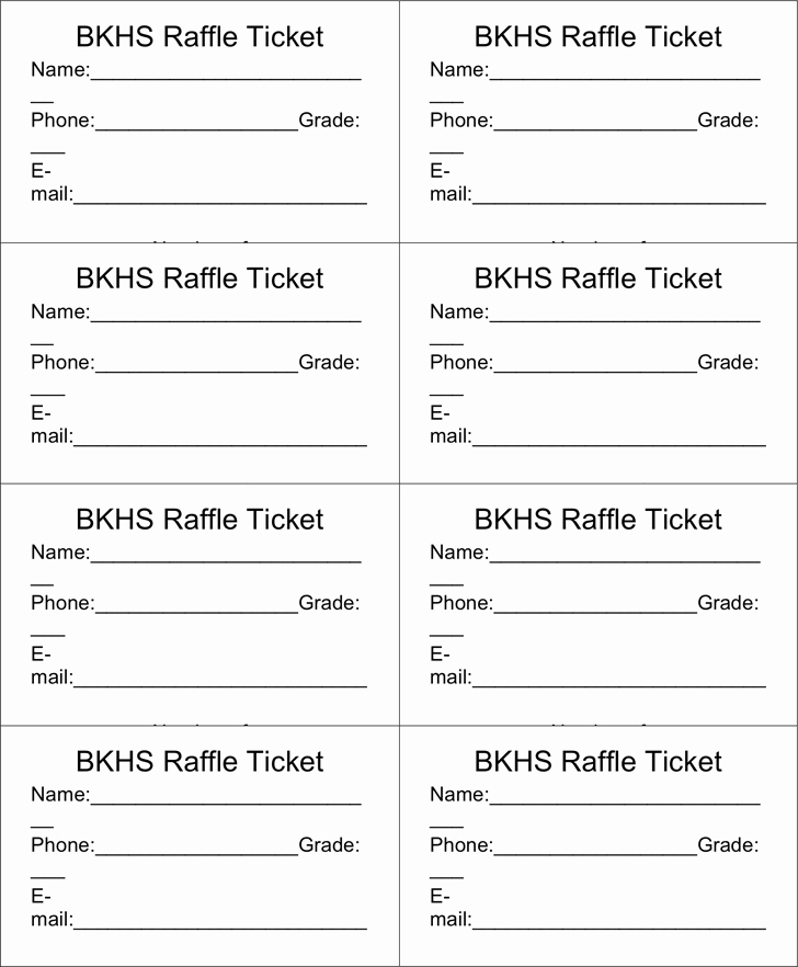 Entry form Template Word Unique Raffle Ticket Templates Word Templates Docs