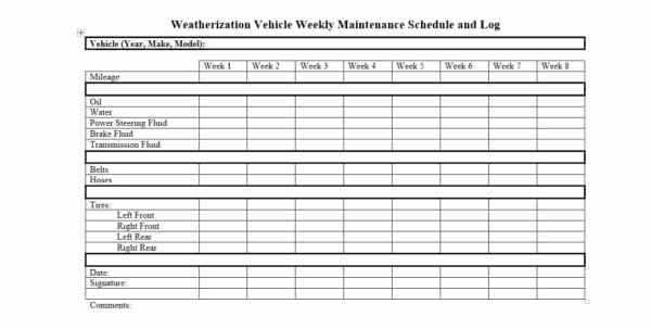 Equipment Maintenance Log Template Excel Lovely Heavy Equipment Maintenance Spreadsheet Spreadsheet