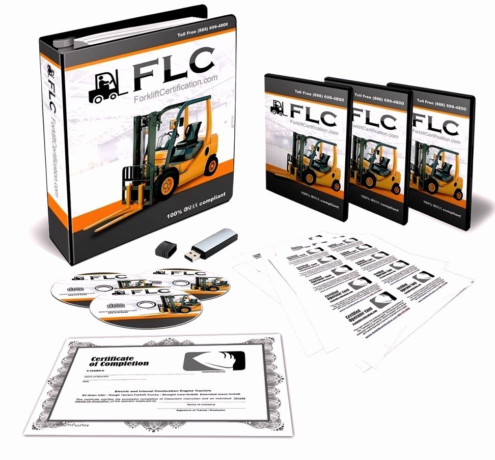 Equipment Operator Certification Card Template Elegant forklift Certification License Template Update234