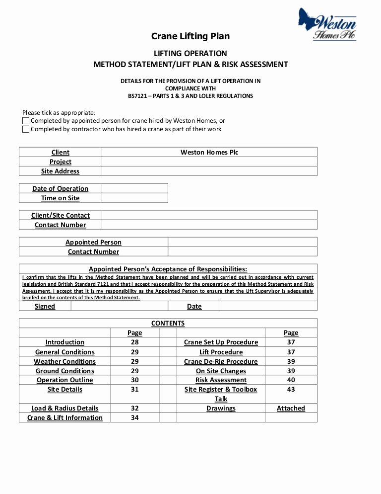 Equipment Operator Certification Card Template Elegant Lifting Plan