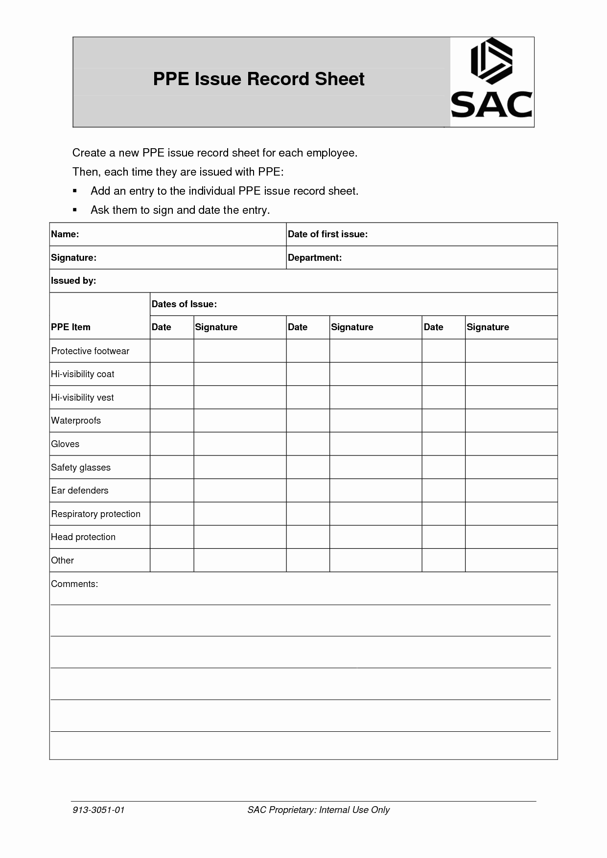 Equipment Release form Luxury 25 Of Accountability form Template