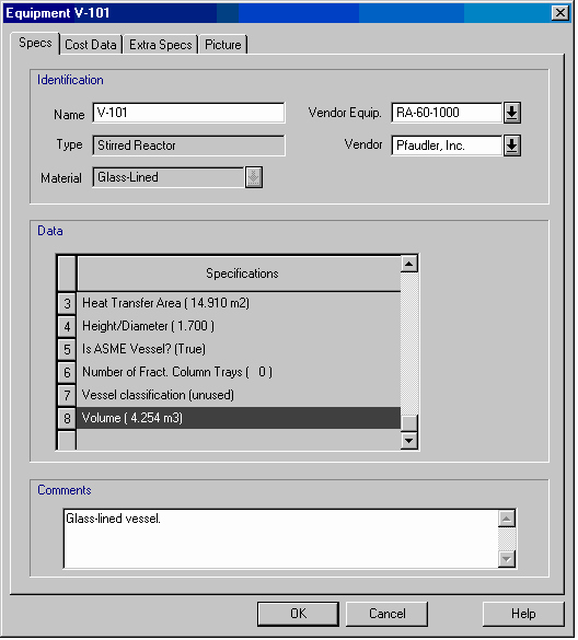 Equipment Release form New Intelligen Inc Superpro Designer Batch Process