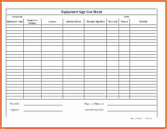 Equipment Sign Out Sheet Template Luxury Church Nursery Sign In Sheet Template thenurseries