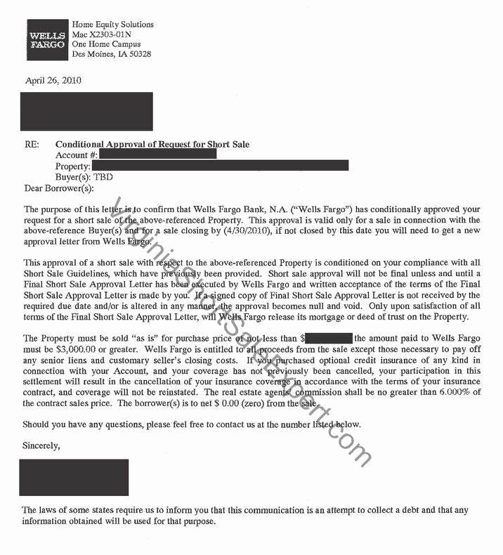 Equity Letter Template Fresh Virginia Short Sale Specialist Realtor Certified