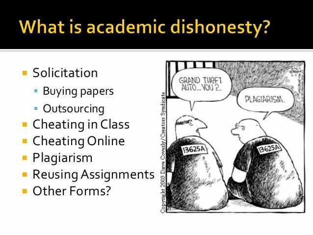 Essay About Cheating In School Elegant Academic Dishonesty