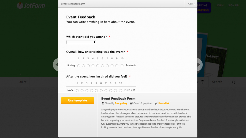 Event Feedback form Template Awesome A Plete Guide to event Feedback forms &amp; Evaluations