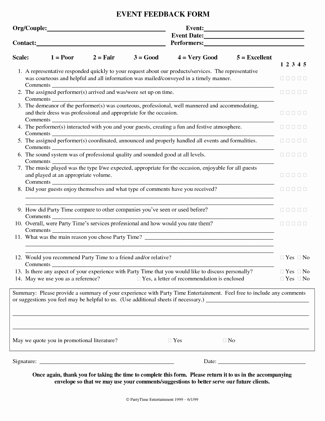 Event Feedback form Template Beautiful Best S Of event Feedback form event Feedback form
