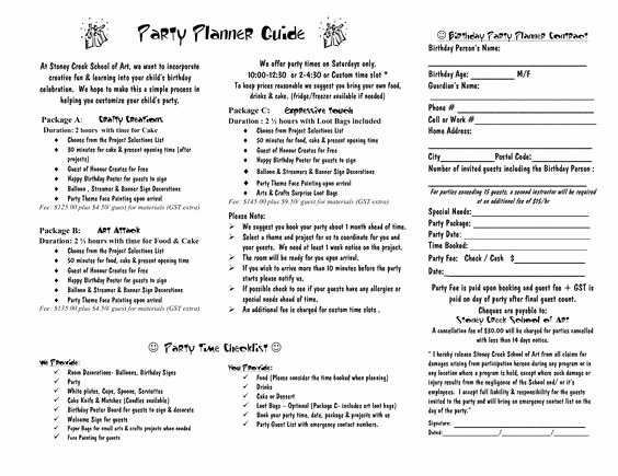 Event Planning Contract Template Free Unique Party Planner Contract Template Google Search