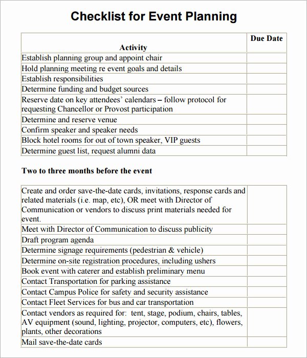 Event Planning Quote Template Best Of 11 Sample event Planning Checklists – Pdf Word