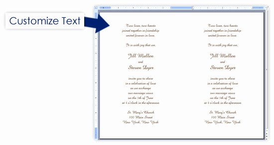 Event Program Template Word Lovely Creating A event Program In Word Developerstweet