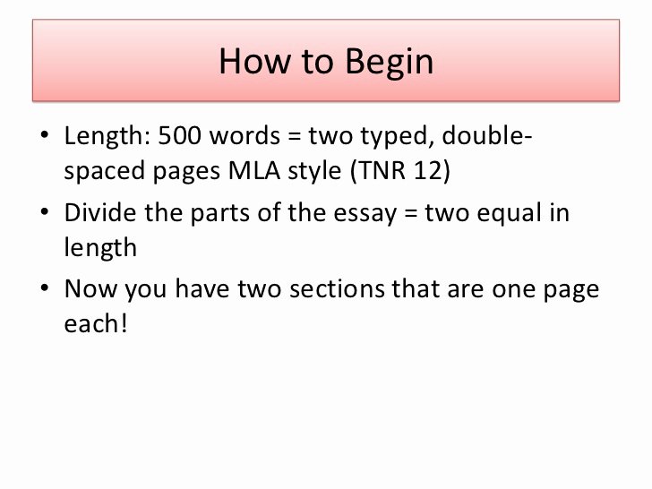 Example Of 500 Words Inspirational 500 Word Essay Double Spaced How Many Pag