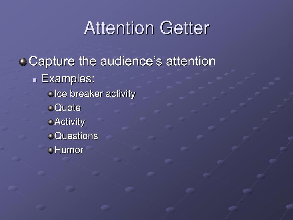 Example Of attention Getter New Ppt Instructional Planning Powerpoint Presentation Id