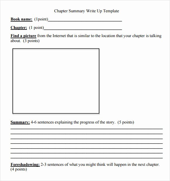 Example Of Book Analysis New Sample Chapter Summary 5 Documents In Pdf Word