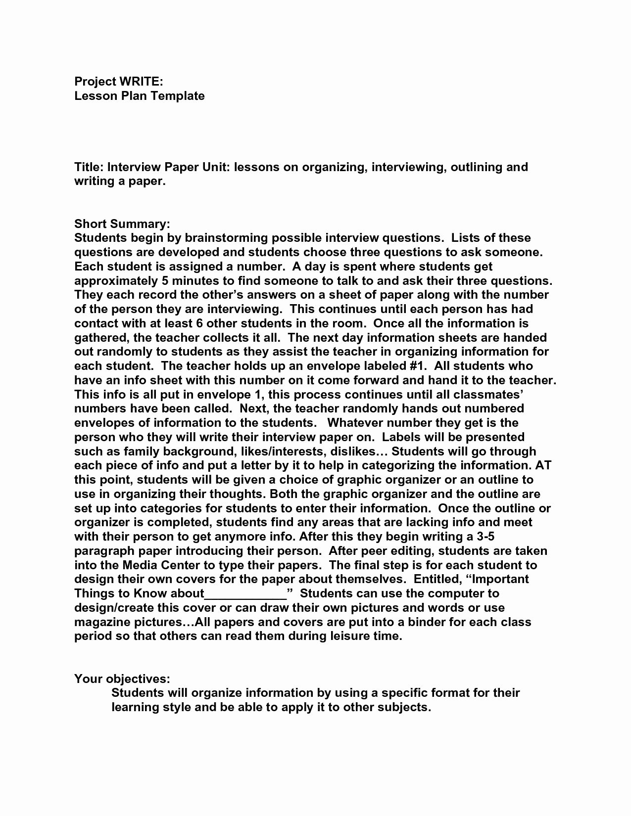 Example Of Interview Essay Paper Luxury Best S Of Examples A Written Interview Example