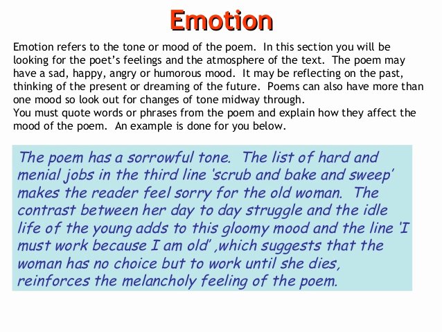 Example Of Poem Analysis Lovely Poem Analysis