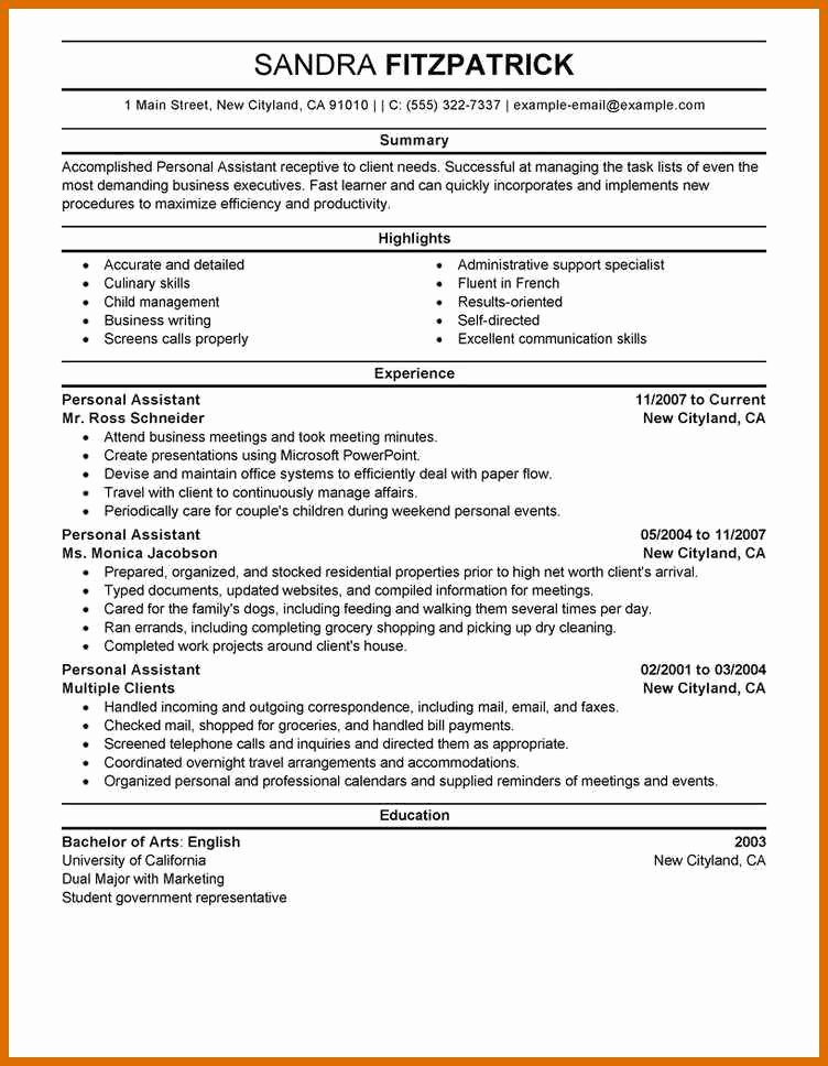 Examples Of Excellent Resumes Beautiful 6 7 Excellent Resume Examples