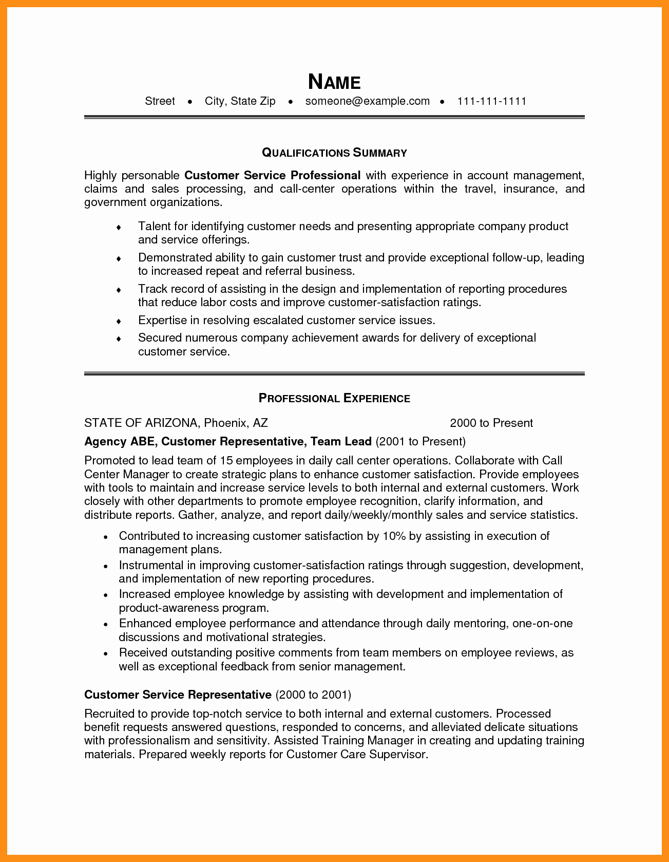 Examples Of Excellent Resumes Beautiful Excellent Resume Examples 2014