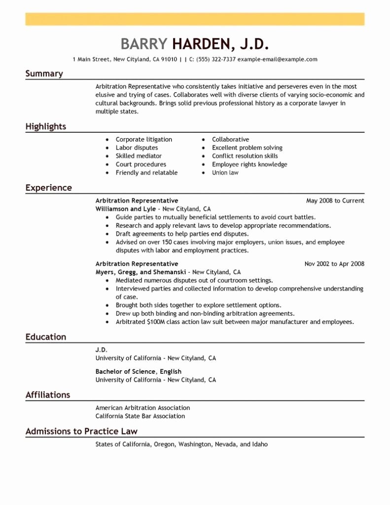 Examples Of Excellent Resumes Inspirational Discover Thousands Excellent Resume Examples