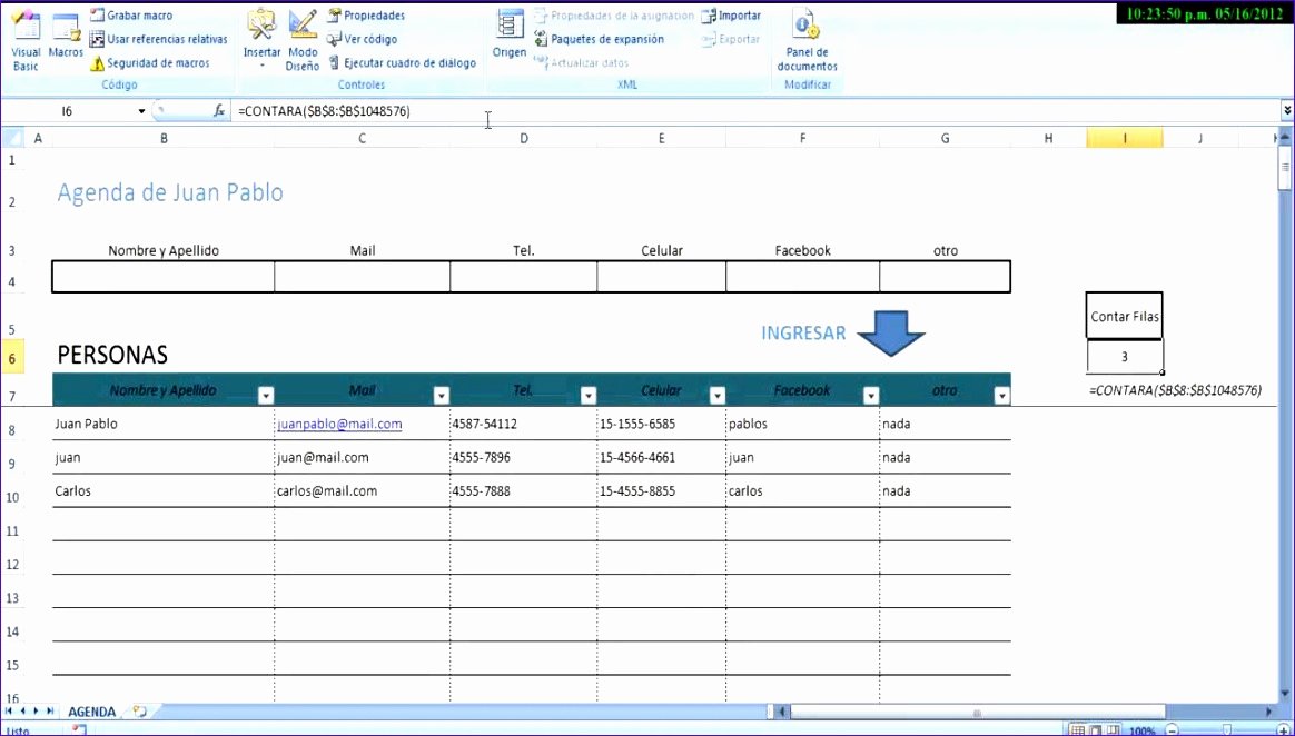 Excel Address Book Template Luxury 6 Microsoft Excel Address Book Template Exceltemplates