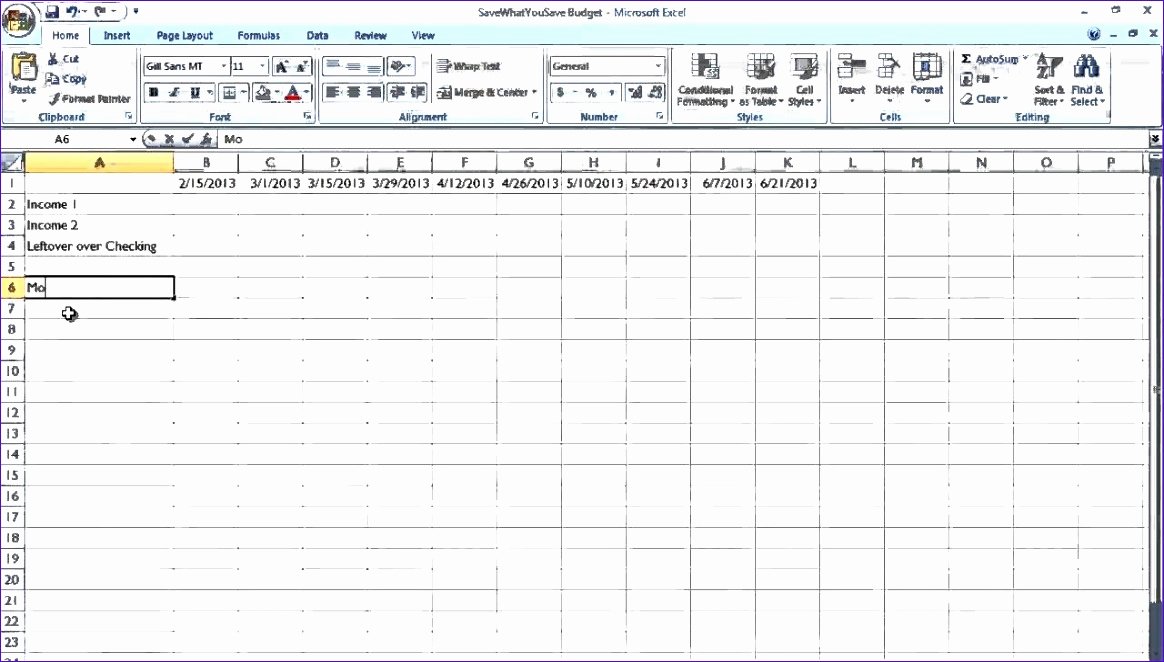 Excel Bill Tracker Inspirational Simple Bill Payment organizer with Date Tracker Excel