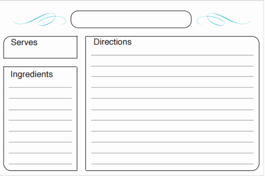 Excel Recipe Template Best Of 21 Free Recipe Card Template Word Excel formats