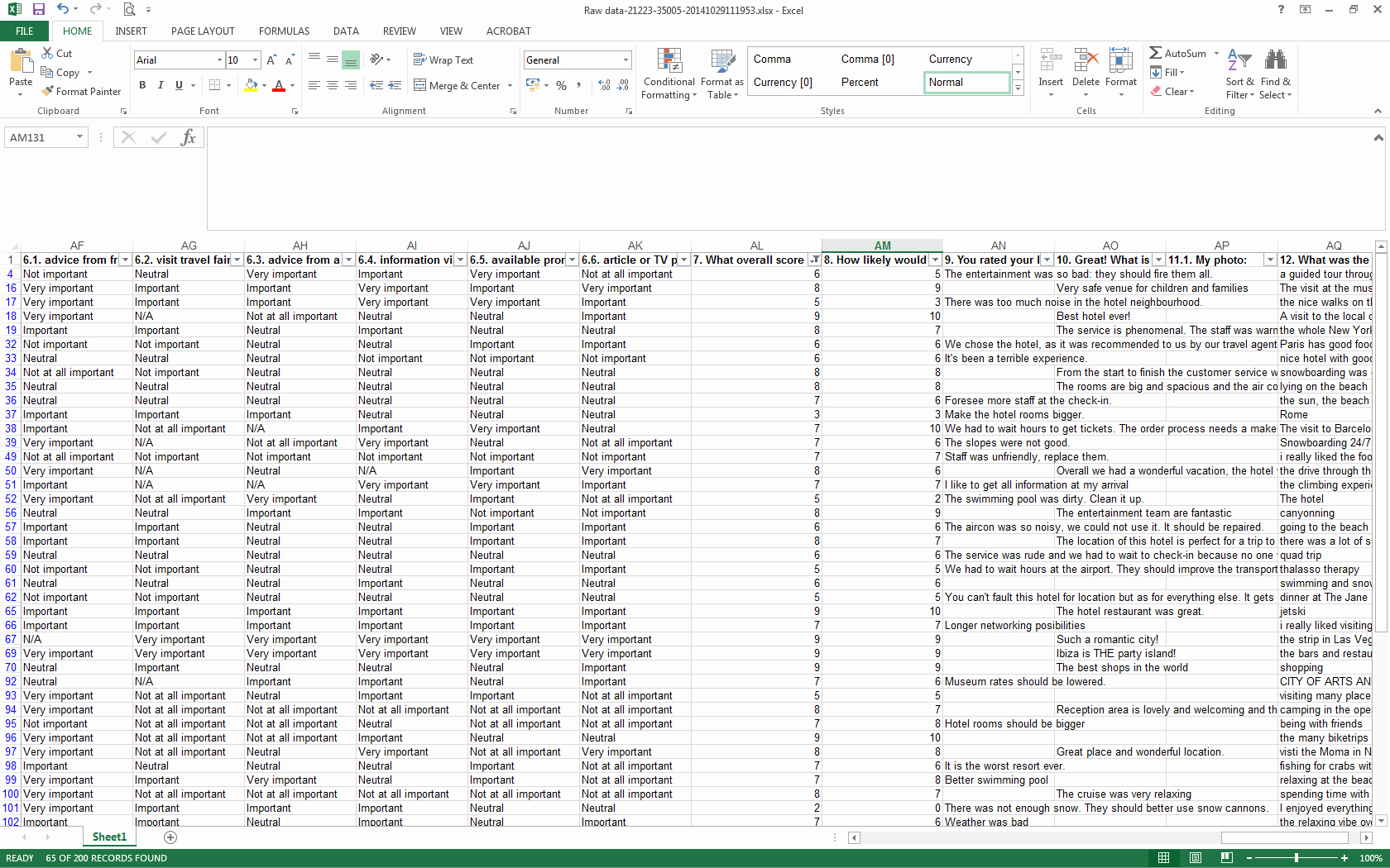Excel Survey Results Template Best Of Analyze Your Survey Results In Excel Checkmarket