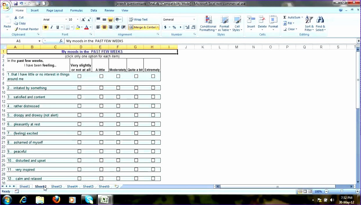 Excel Survey Results Template Elegant 12 Survey Excel Template Exceltemplates Exceltemplates
