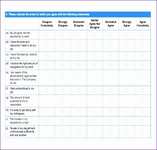 Excel Survey Results Template Fresh 12 Survey Excel Template Exceltemplates Exceltemplates