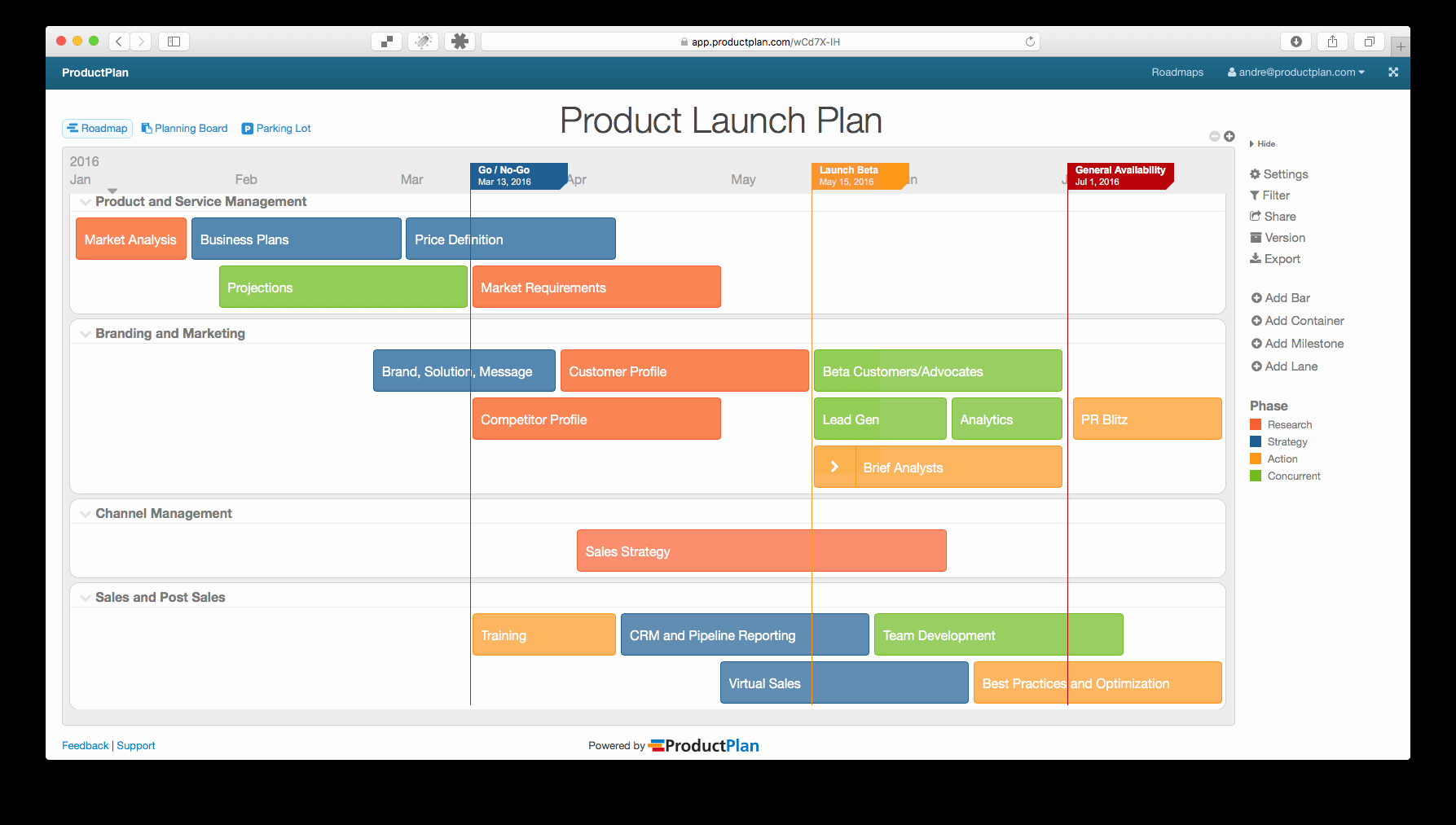 Expansion Plan Template Best Of Three Example Marketing Roadmaps