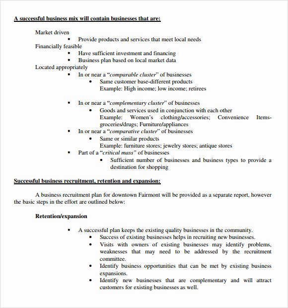 Expansion Plan Template New Sample Real Estate Business Plan Template 13 Free