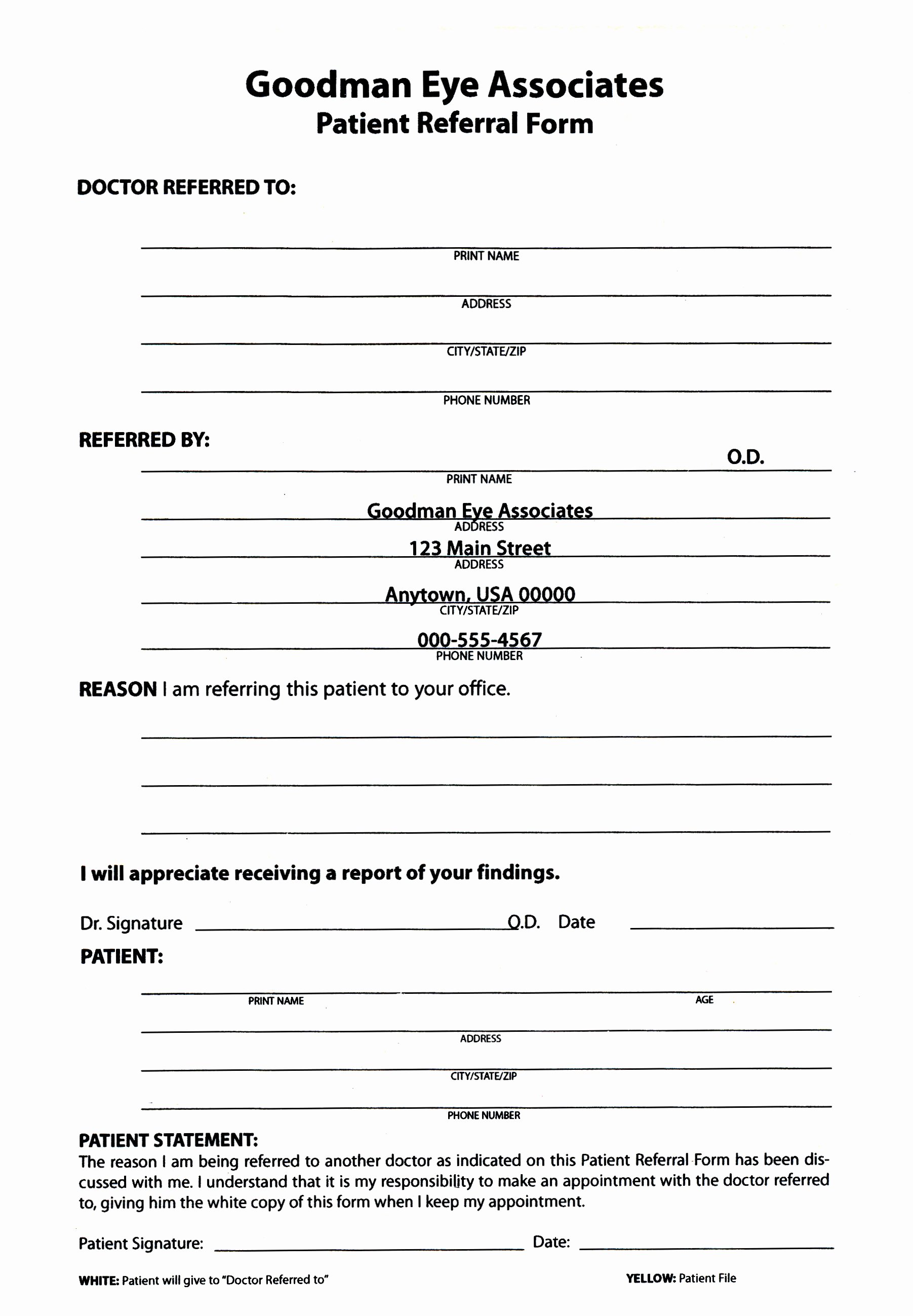 Eye Exam forms Template Awesome Keskes Printing Optometrists