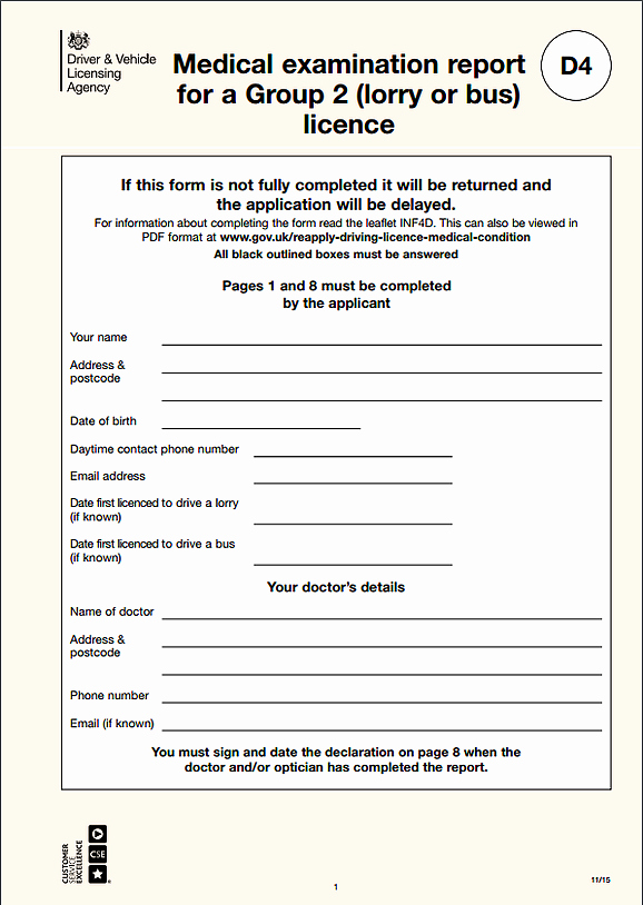 Eye Exam forms Template New D4 Medical form – Medical form Templates