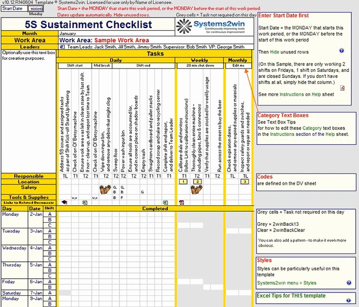 Facility Maintenance Schedule Excel Template Luxury Preventive Maintenance Checklist Template