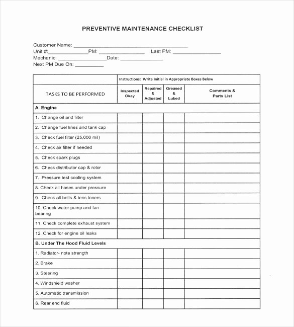 Facility Maintenance Schedule Excel Template New Index Of Cdn 23 2009 505