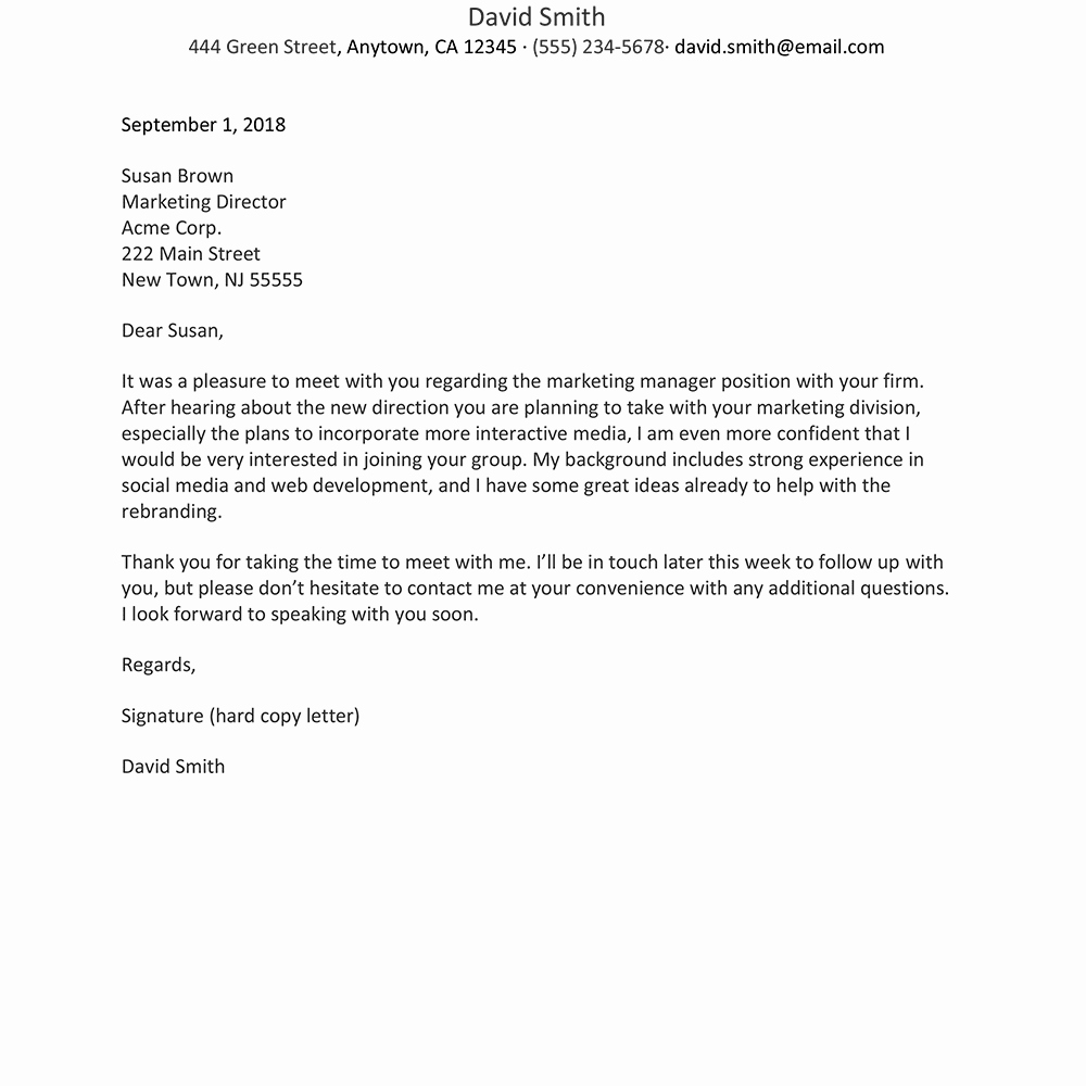 Failed Background Check Letter Template Awesome How to Write An Interview Thank You Letter