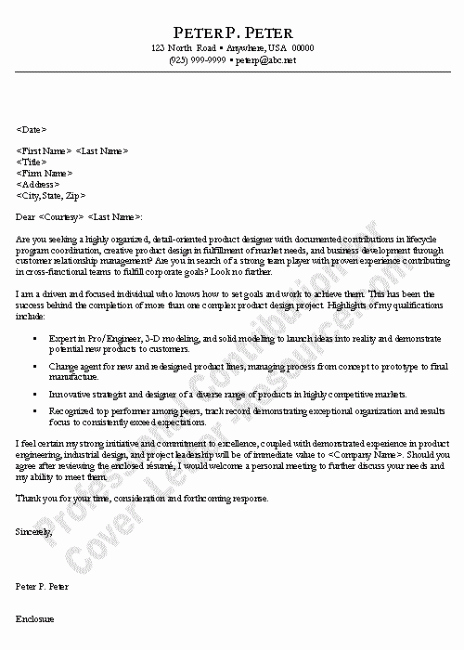 Failed Background Check Letter Template Awesome Technical Director Cover Letter