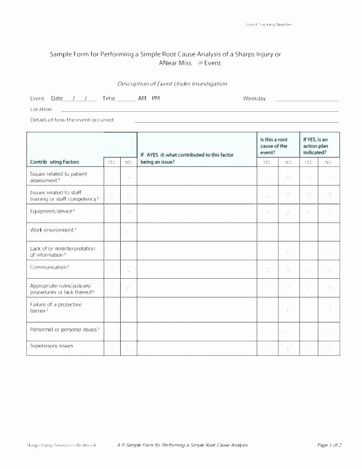 Failure Analysis Report Template Doc Lovely Failure Analysis Report Template Doc