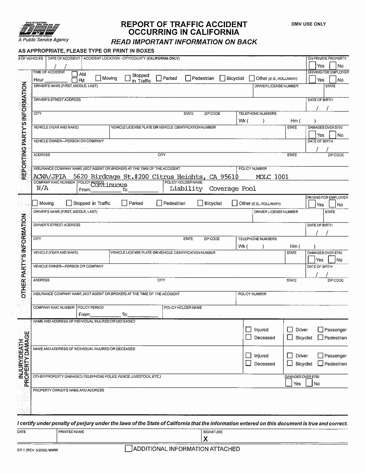 Fake Accident Report Template Elegant Fake Police Report Car Accident