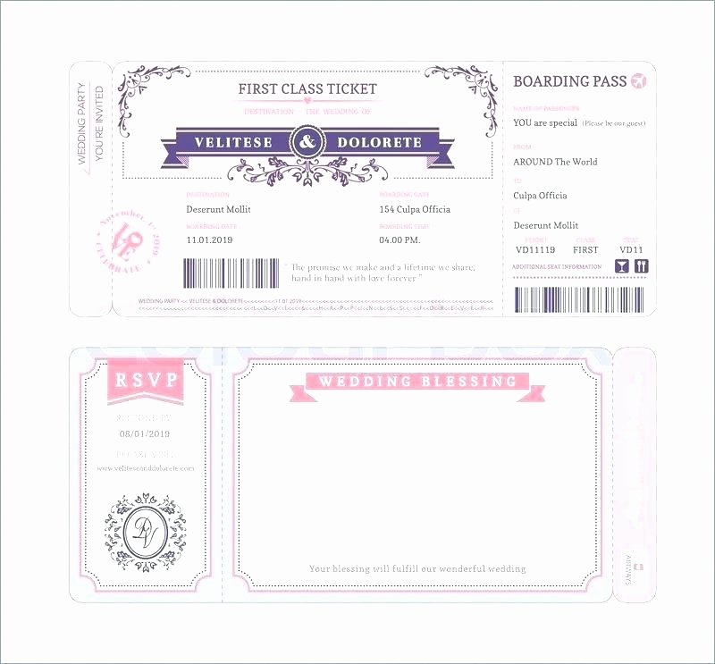 Fake Airline Ticket Generator Beautiful Fake Boarding Pass Template