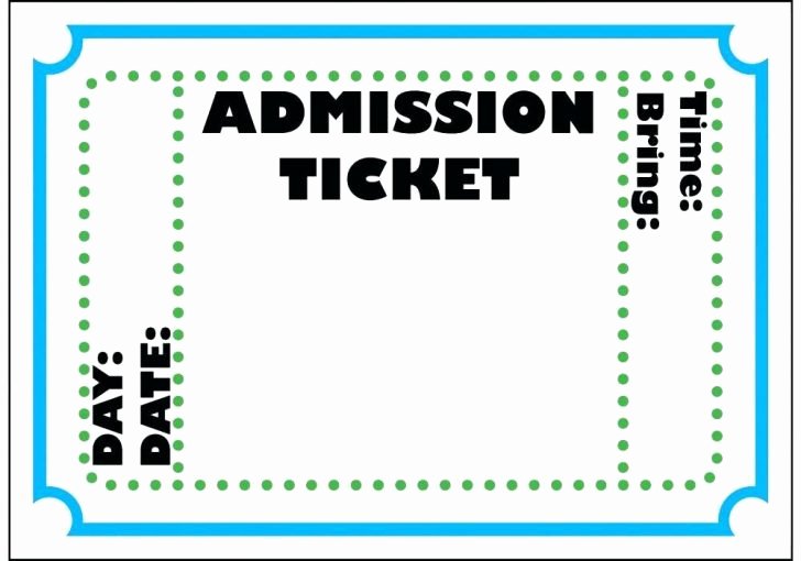 Fake Airline Ticket Generator Elegant Concert Ticket Maker – Concert Ticket Template 42