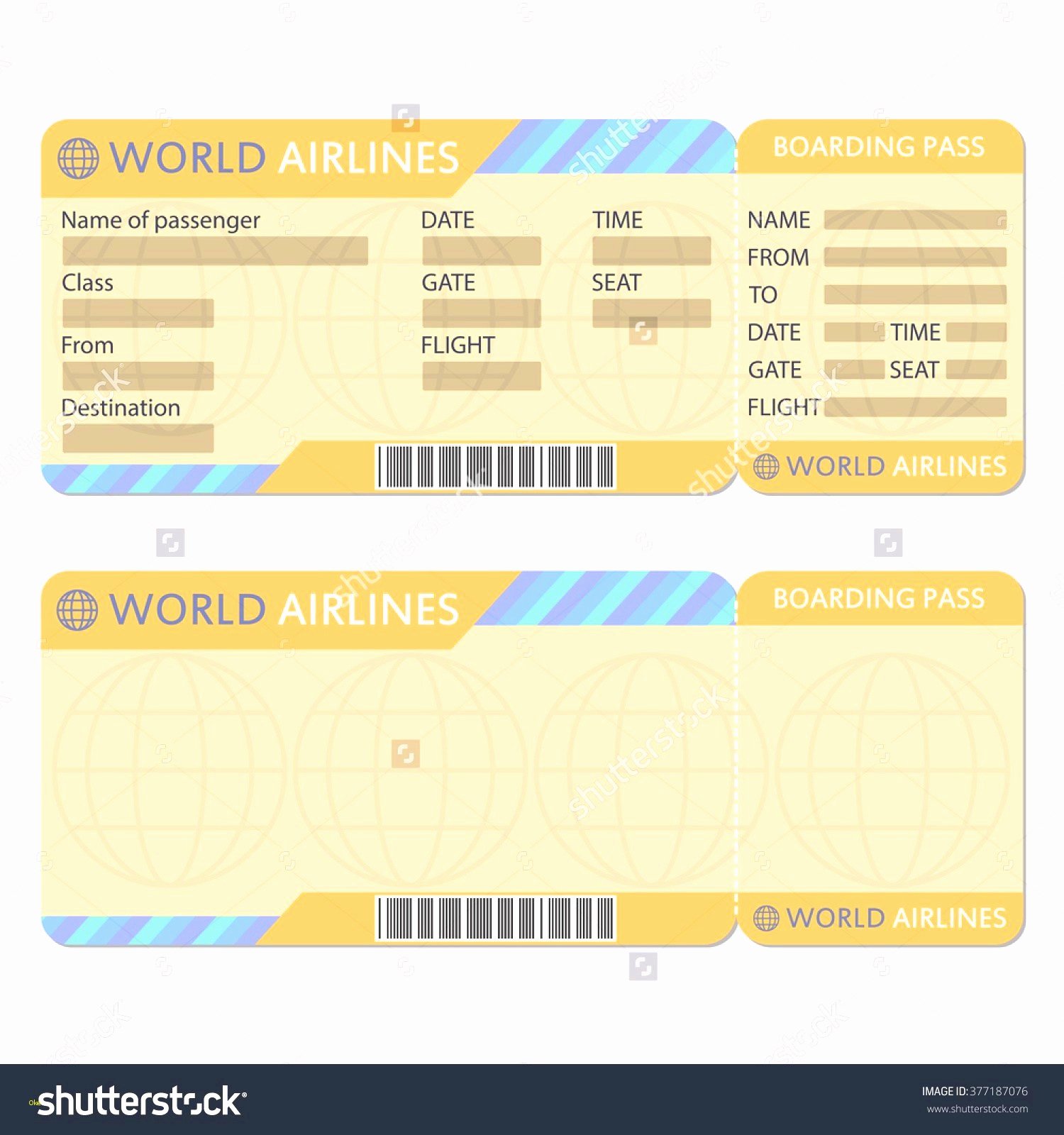 Fake Airline Ticket Template Awesome Create Fake Airline Tickets – Fake Airline